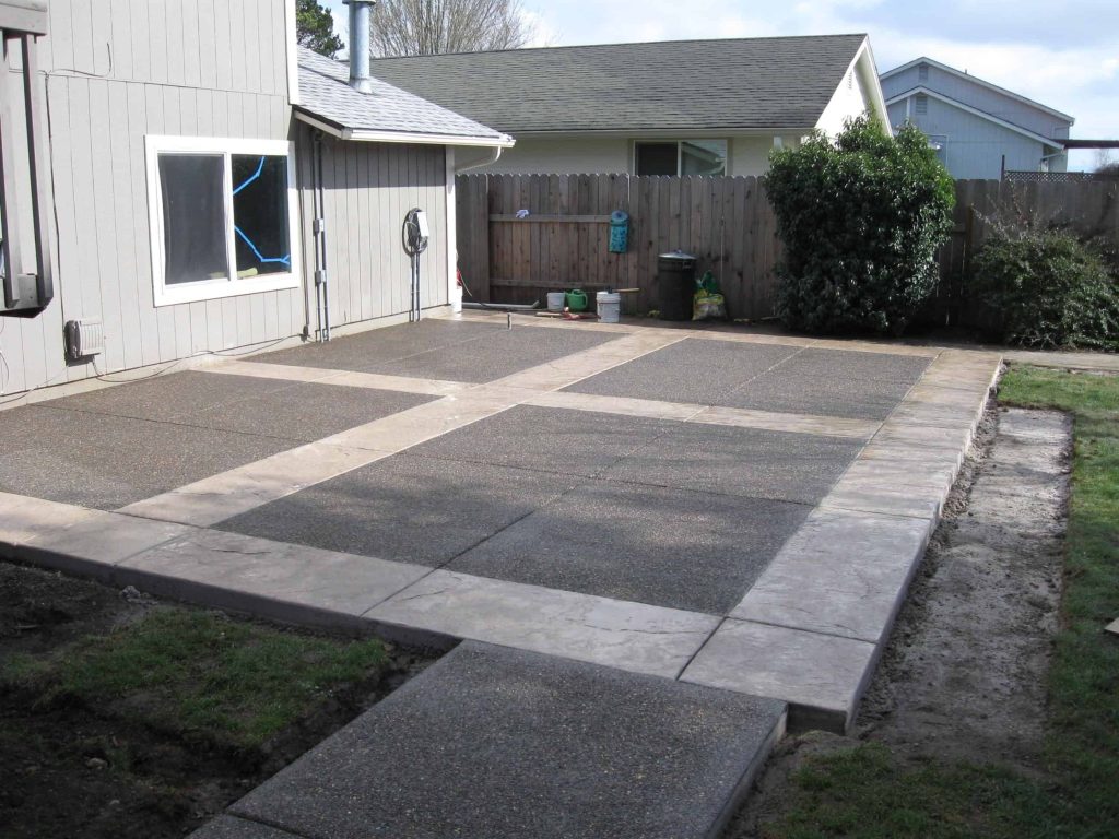 Concrete Patio